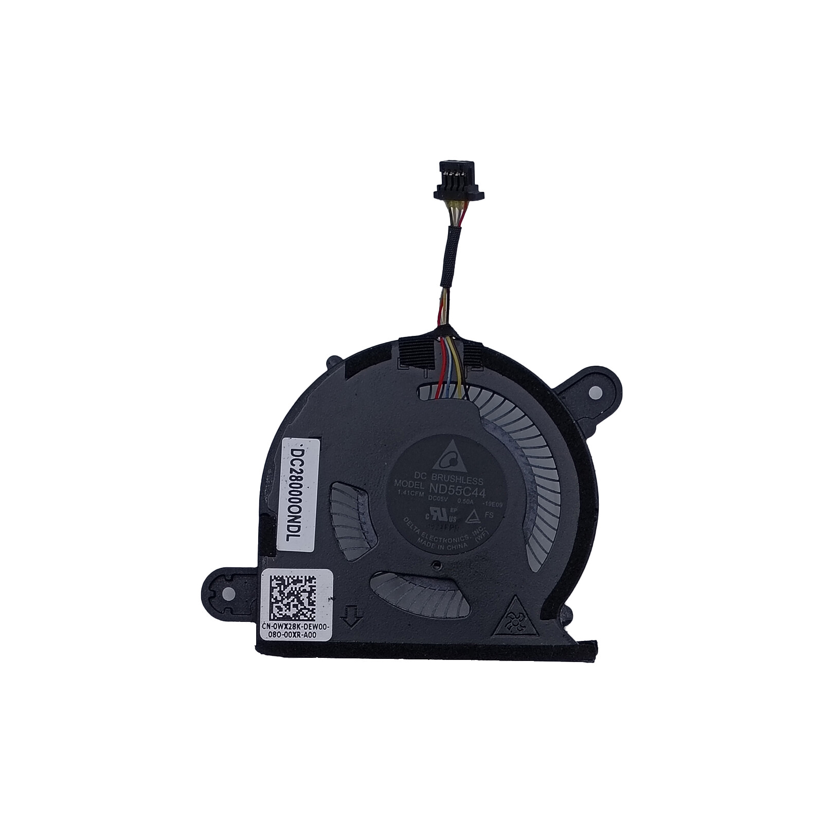 Laptop Accessories Dell - 0WX28K WX28K مروحة تبريد وحدة المعالجة