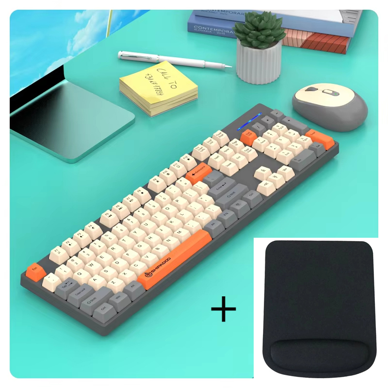 Laptop Accessories Combo Set - مجموعة لوحة مفاتيح وماوس لاسلكية للألعاب