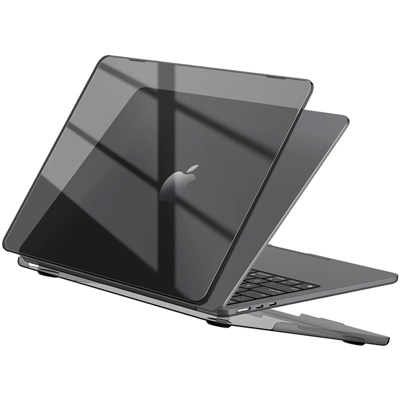 Laptop Accessories Pouch - حافظة لابتوب سوداء شفافة لماك بوك