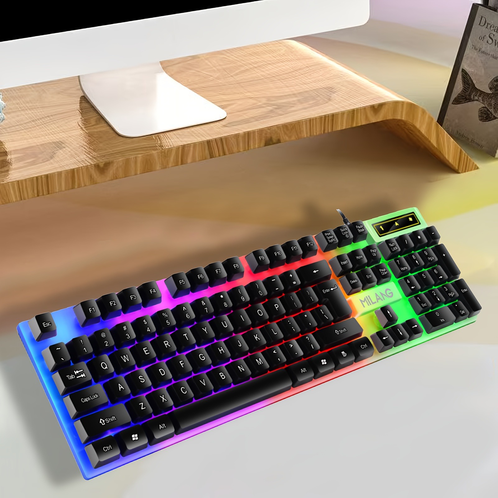 مجموعة لوحة مفاتيح وماوس للألع - مراجعة Laptop Accessories Combo Set وسعره