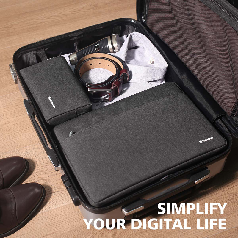 NIDOO مقاوم للماء محمول كم حقي - مراجعة Laptop Accessories Pouch وسعره