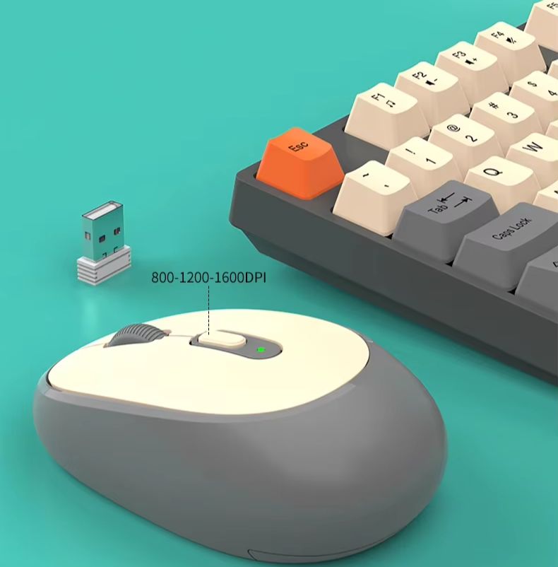 شيبادو 2.4G لوحة مفاتيح وفأرة  - مراجعة Laptop Accessories Combo Set وسعره