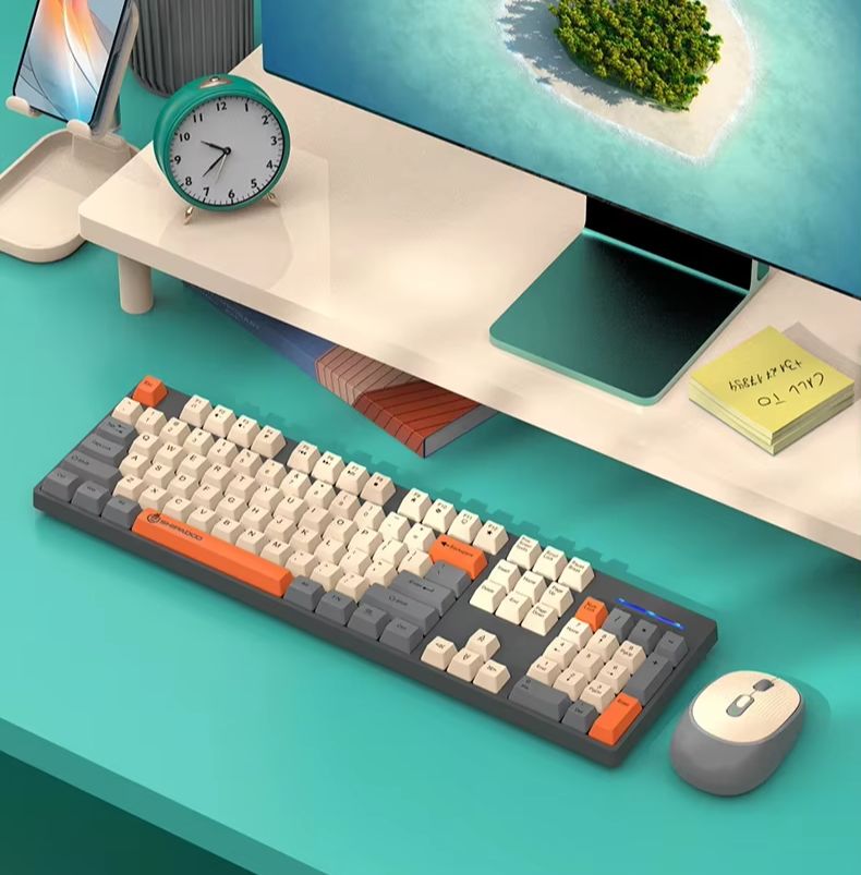 مجموعة لوحة مفاتيح وماوس لاسلك - مراجعة Laptop Accessories Combo Set وسعره