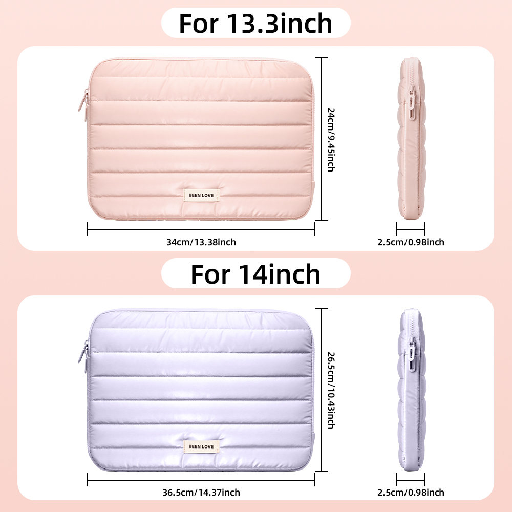 13/14 بوصة منتفخ غطاء كمبيوتر  - مراجعة Laptop Accessories Pouch وسعره